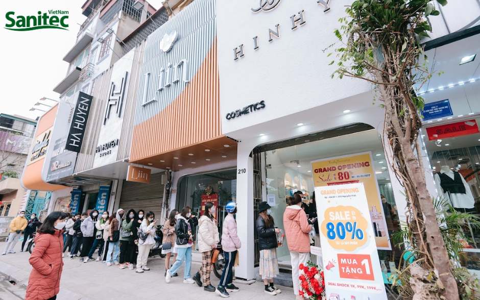 Dự án Diệt bọ chét tại Cửa hàng mỹ phẩm Hinhhy Cosmetic - Hà Đông